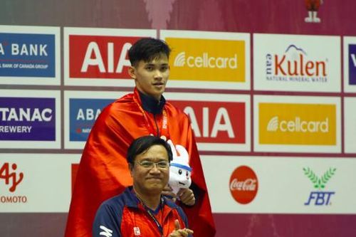 Đoàn Việt Nam đón kỷ lục đầu tiên tại SEA Games 32