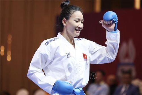 Đội tuyển Karate giành cú 'đúp vàng', vượt chỉ tiêu SEA Games 32