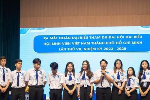 Anh Trần Bảo Duy làm Chủ tịch Hội Sinh viên trường ĐH Công nghiệp TP. HCM