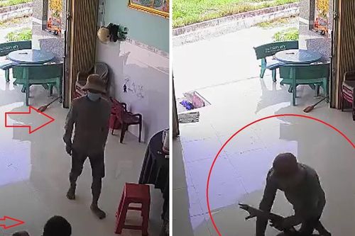 Giữa trưa, nam thanh niên xông vào nhà cướp điện thoại của bé trai