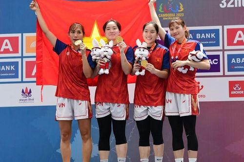 Bóng rổ nữ Việt Nam lần đầu tiên trong lịch sử giành Huy chương Vàng SEA Games