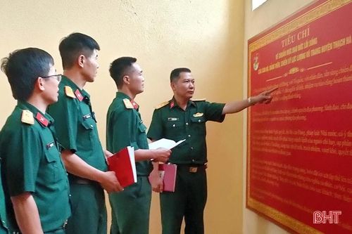Lực lượng vũ trang Hà Tĩnh nghiêm túc 'tự soi, tự sửa'