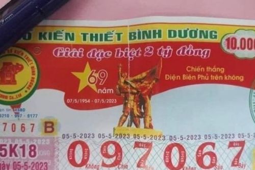 Xổ số kiến thiết Bình Dương xin lỗi về việc sai thông tin tuyên truyền trên vé xổ số