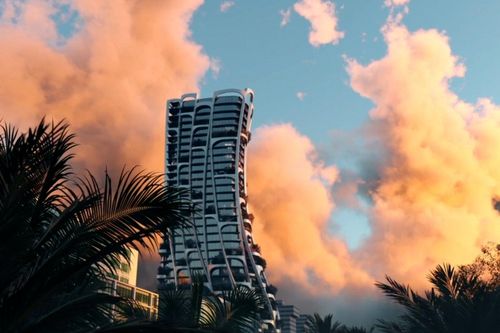 Độc đáo tòa nhà chọc trời thiết kế uốn cong