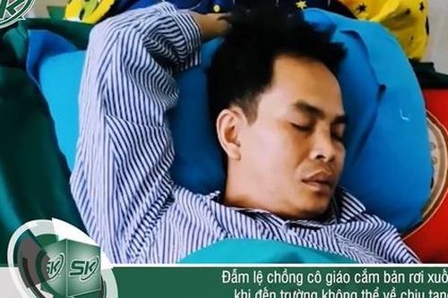 Nỗi đau quặn thắt, chồng cô giáo rơi xuống vực ở Hà Giang không thể về chịu tang vợ