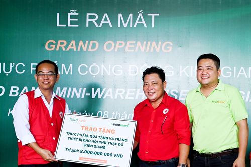 Ra mắt kho thực phẩm cộng đồng Kiên Giang