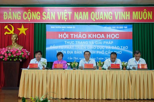Cần Thơ tìm giải pháp để đầu tư phát triển giáo dục thành phố