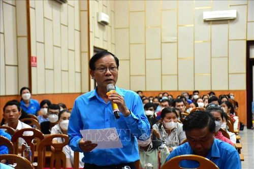 Tiếp xúc cử tri: Người lao động quan tâm đến chính sách hỗ trợ về nhà ở
