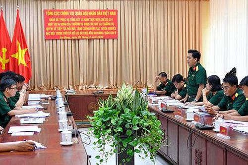 Khảo sát kết quả 15 năm đổi mới, tăng cường công tác tuyên truyền tại An Giang
