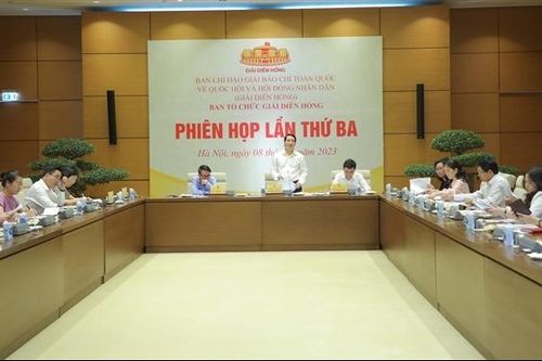 3.328 tác phẩm tham dự Giải Báo chí toàn quốc về Quốc hội và Hội đồng Nhân dân