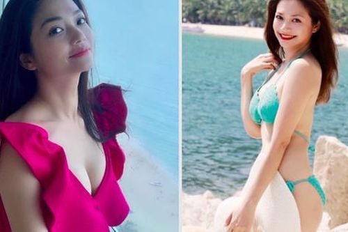 Không nhận ra dâu trưởng 'Gia đình mình vui bất thình lình: Diện áo tắm khoe body nóng bỏng ở tuổi ngoài 40
