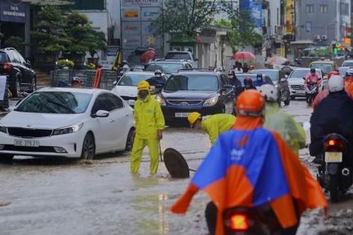 Nhiều khu vực nội thành Hà Nội có thể ngập nếu mưa lớn với tần suất cao