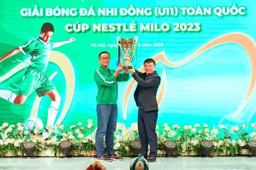 50 đội tranh tài giải bóng đá nhi đồng toàn quốc 2023