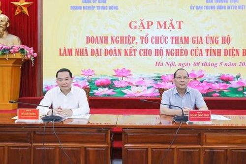 BẢN TIN MẶT TRẬN: Vận động hỗ trợ mọi nguồn lực xóa 5.000 nhà tạm cho hộ nghèo tỉnh Điện Biên