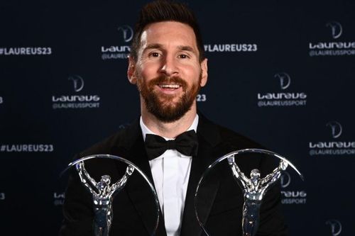 Messi đi nhận giải trong thời gian bị PSG phạt