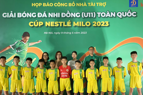 Giải bóng đá Nhi đồng toàn quốc 2023 quy tụ 50 đội bóng