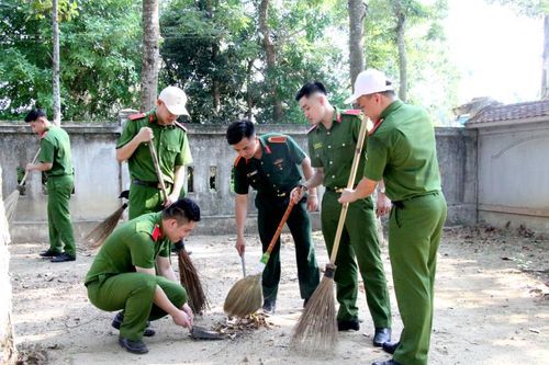 Học viện Cảnh sát nhân dân thực hiện '3 cùng' với Nhân dân Nam Đàn