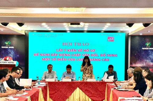 Lấy ý kiến về Hồ sơ đề nghị xây dựng Luật Sửa đổi, bổ sung một số điều của Luật Quảng cáo