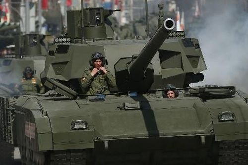 Đằng sau sự xuất hiện của 'siêu tăng' T-14 Armata tại Ukraine