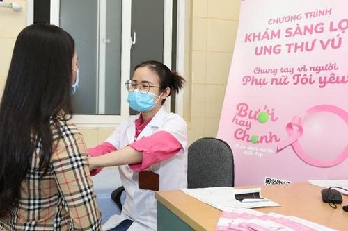 Lao động nữ được sàng lọc ung thư vú, ung thư cổ tử cung khi đi khám sức khỏe định kỳ