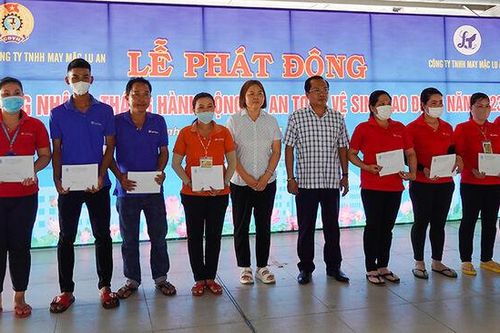 Công đoàn cơ sở Công ty TNHH May mặc Lu An phát động Tháng Công nhân năm 2023