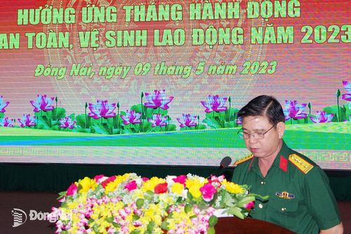 Mít tinh hưởng ứng Tháng Hành động về an toàn vệ sinh lao động