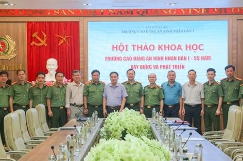 Hội thảo khoa học 'Trường Cao đẳng ANND I - 55 năm xây dựng và phát triển'