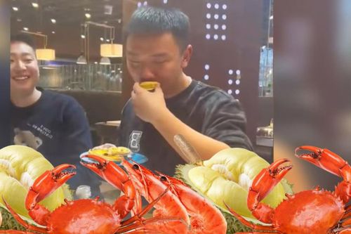 Nhóm thanh niên 7 người ăn hết 300 con cua trong bữa buffet