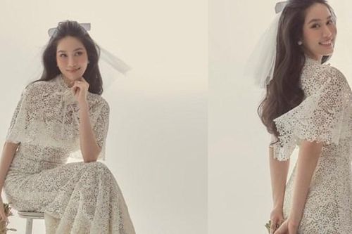 Hé lộ ảnh cưới của Á hậu Phương Anh và bạn trai doanh nhân