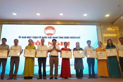 Thừa Thiên - Huế: Hội nghị tổng kết 20 năm Ngày hội Đại đoàn kết toàn dân tộc