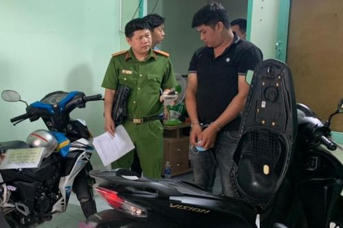 Bắt giữ nhóm nghi phạm trộm cắp môtô