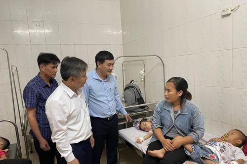 Sức khỏe của trẻ mầm non ở Nghệ An nghi ngộ độc thực phẩm đã ổn định