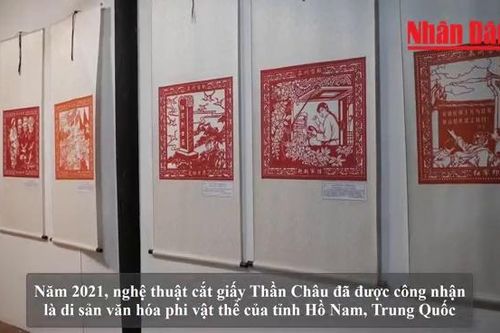 Khám phá nghệ thuật cắt giấy Trung Quốc