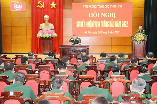 Phát huy truyền thống Văn phòng Tổng cục Chính trị trong tình hình mới
