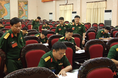 Quân đoàn 1 bế mạc Hội thi cán bộ giảng dạy chính trị năm 2023