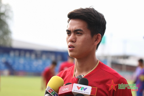 Khuất Văn Khang: 'U22 Việt Nam sẽ mang huy chương vàng về cho người hâm mộ'