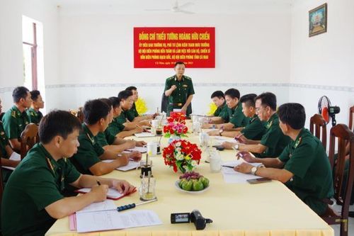 Chủ động nắm chắc tình hình, xử lý tốt các vụ việc xảy ra trên khu vực biên giới biển