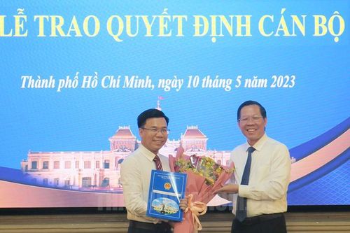 Ông Phạm Trung Kiên giữ chức Phó Giám đốc Sở Kế hoạch và Đầu tư TP HCM