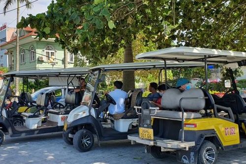 Chưa xem xét việc bổ sung xe điện 4 bánh hoạt động trên địa bàn TP Sầm Sơn (Thanh Hóa)