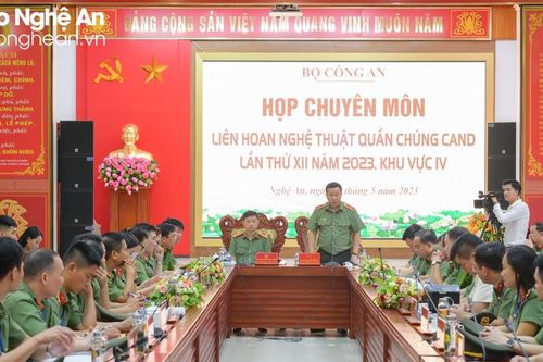 22 đoàn tham dự Liên hoan Nghệ thuật quần chúng Công an nhân dân lần thứ XII tổ chức tại Nghệ An