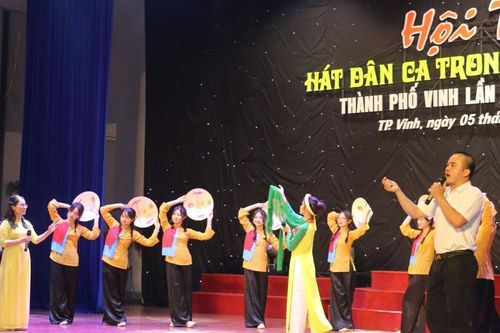 Hội thi Hát dân ca trong trường học tỉnh Nghệ An sẽ được tổ chức vào cuối tháng 5