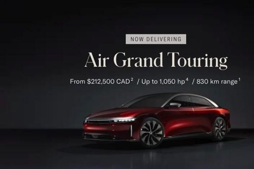 Nhà sản xuất xe điện hạng sang Lucid Group thua lỗ trong quý I/2023