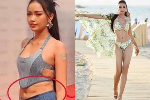 Từng tăng cân đến lộ cả 'bé mỡ', hình thể của Hoa hậu Ngọc Châu hiện ra sao?