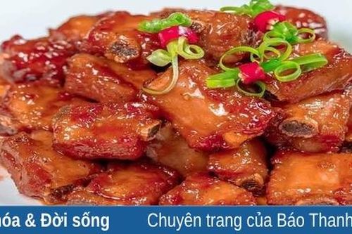 Sườn chiên mắm tỏi