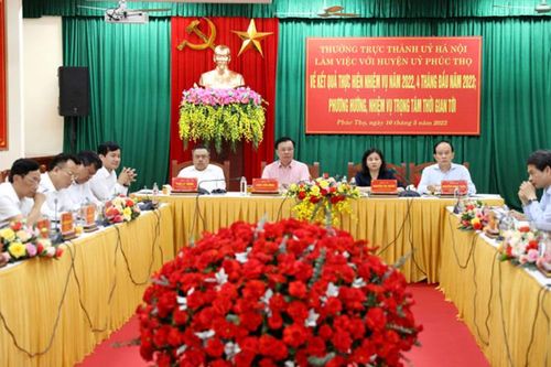Hà Nội: Huyện Phúc Thọ kiến nghị đẩy nhanh dự án cầu Vân Phúc