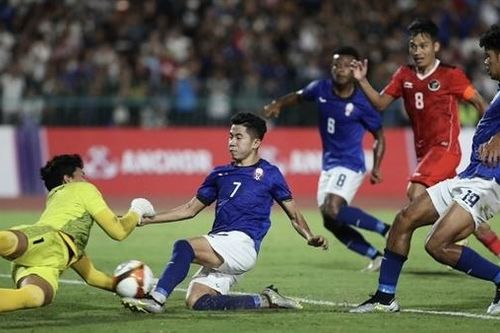 Thất bại trước Indonesia, U22 Campuchia chính thức dừng bước tại SEA Games