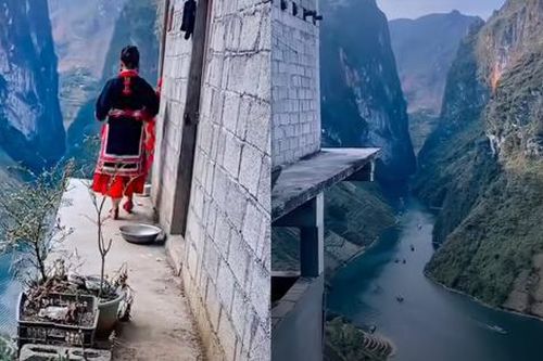 Điểm 'check-in' nhìn ra sông Nho Quế (Hà Giang): Cơ quan chức năng sẽ cắm biển cấm
