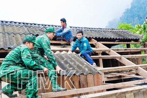 Lào Cai: Mưa đá, dông lốc làm 4 huyện vùng cao thiệt hại hơn 3,3 tỷ đồng