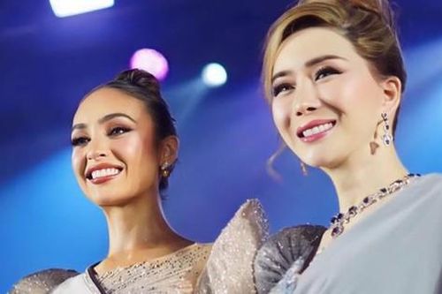 Đương kim Hoa hậu Hoàn vũ về quê cùng nữ tỷ phú chuyển giới