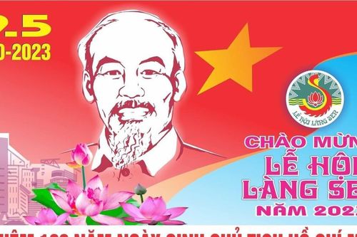 Ngày mai (12/5) khai mạc Lễ hội Làng Sen năm 2023